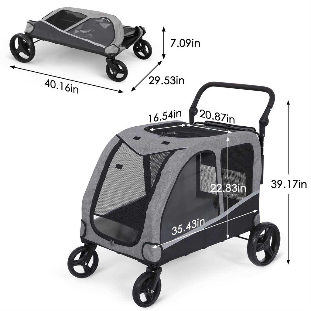 Large Dogs Pet Stroller I966
