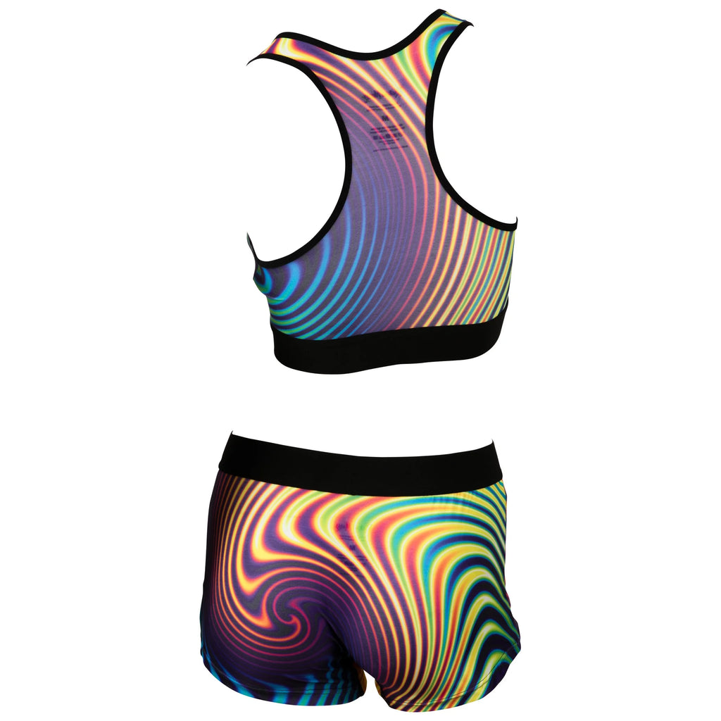 Sports Bra and Boy Short Panty Set Q952668