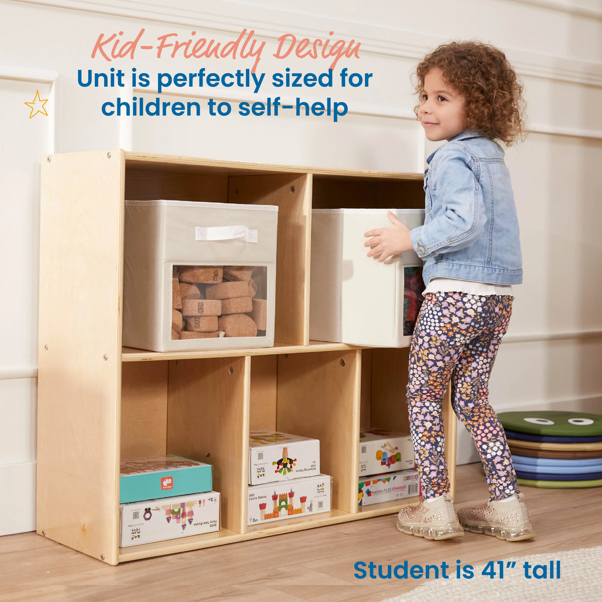5-Compartment Storage Cabinet B8949