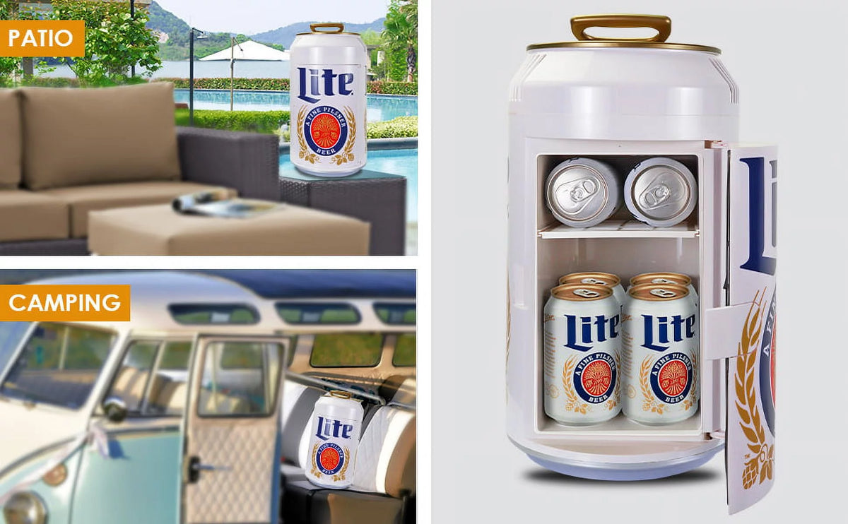 8 Can Portable Mini Fridge Cooler Q50885