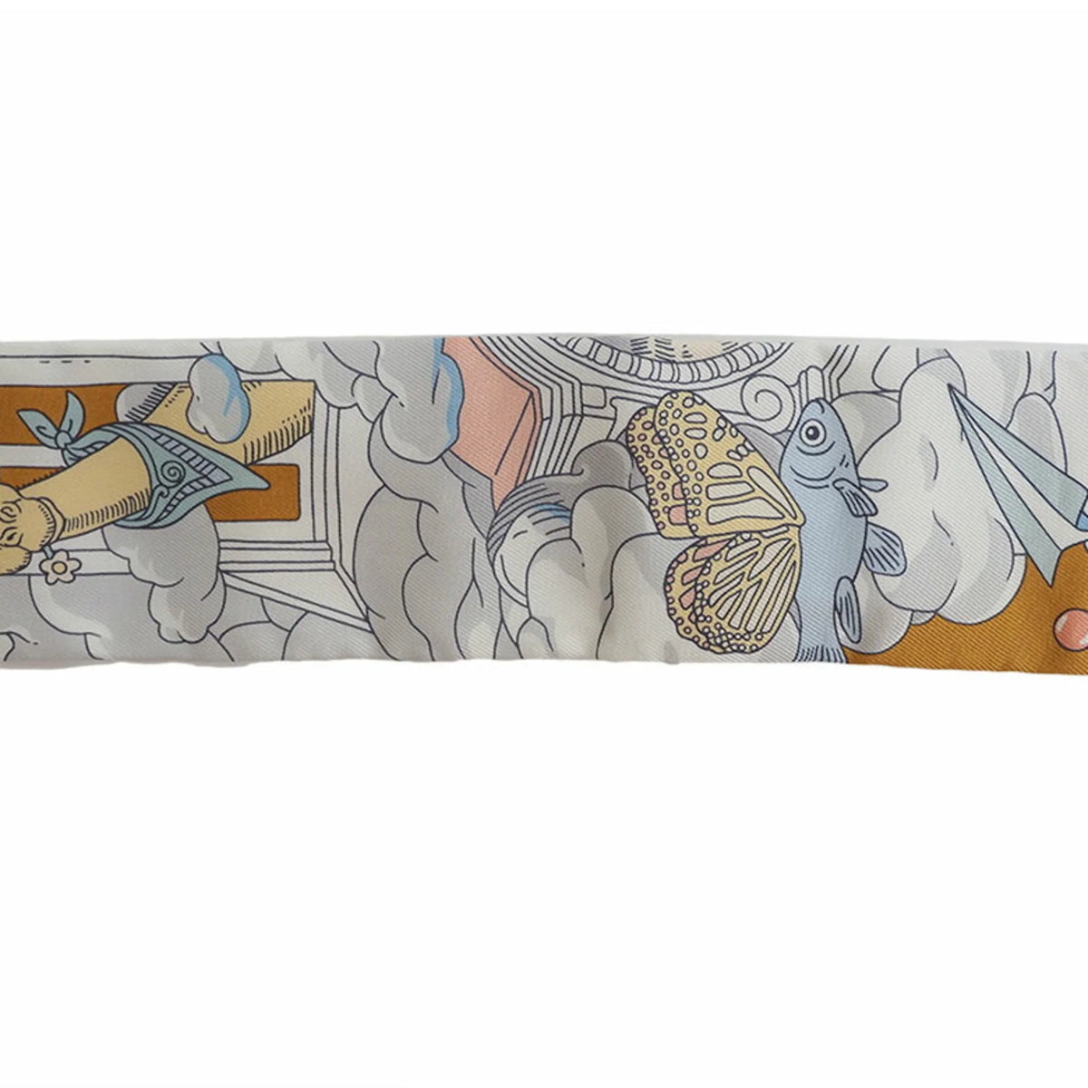 Silk Scarf Muffler Z2610