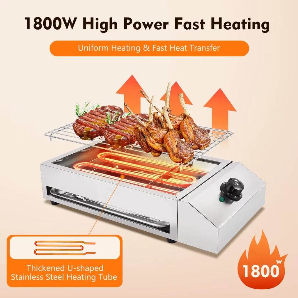 Portable Electric Stainless Steel Grill T481