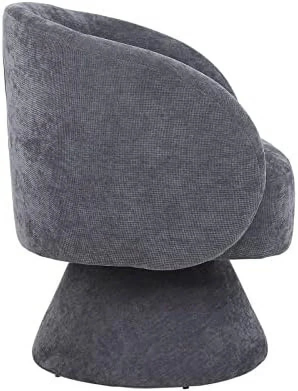 Linen Upholstered Swivel Accent Chair Set of 2 L177