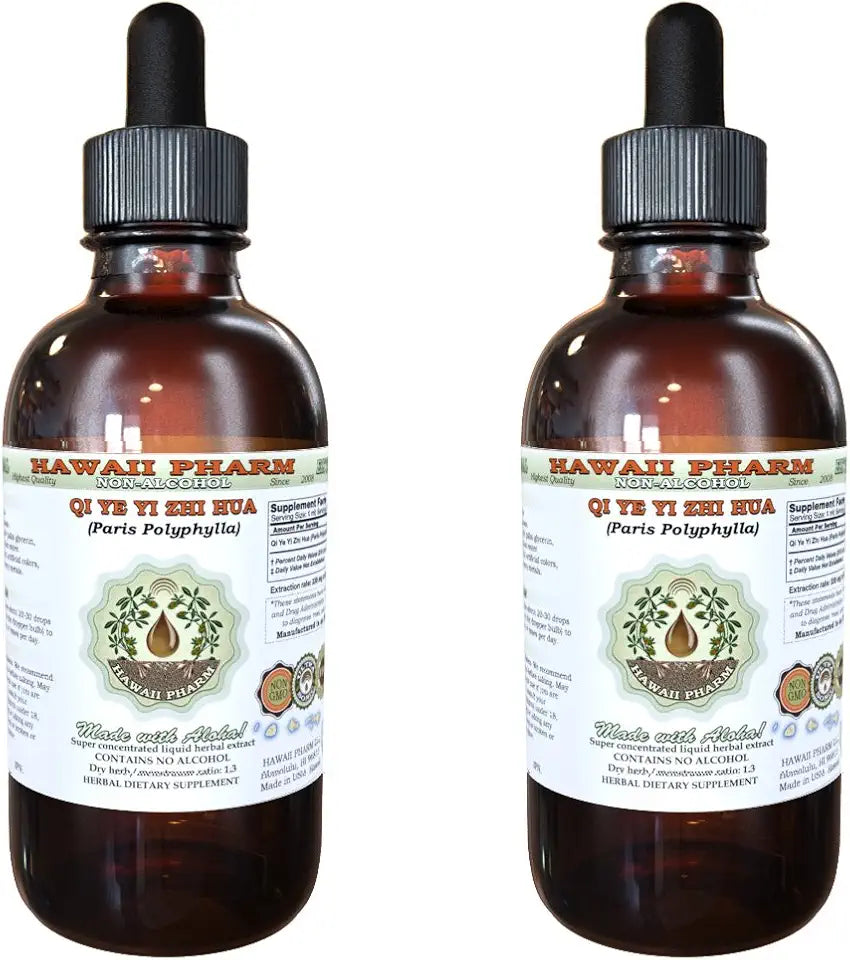 Paris Polyphylla Rhizome Alcohol-Free Liquid Extract 2x4 oz C3338