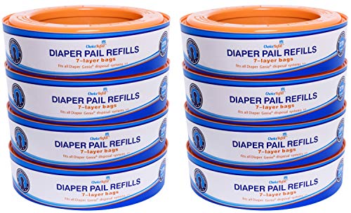 Compatible with Diaper Genie Pails, 4-Pack, 1080 count N639