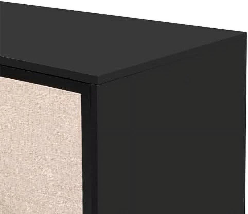 Solid Wood 4 Doors Sideboard Cabinet E5487