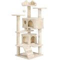 Plush Cat Tree with 2 Condos A144