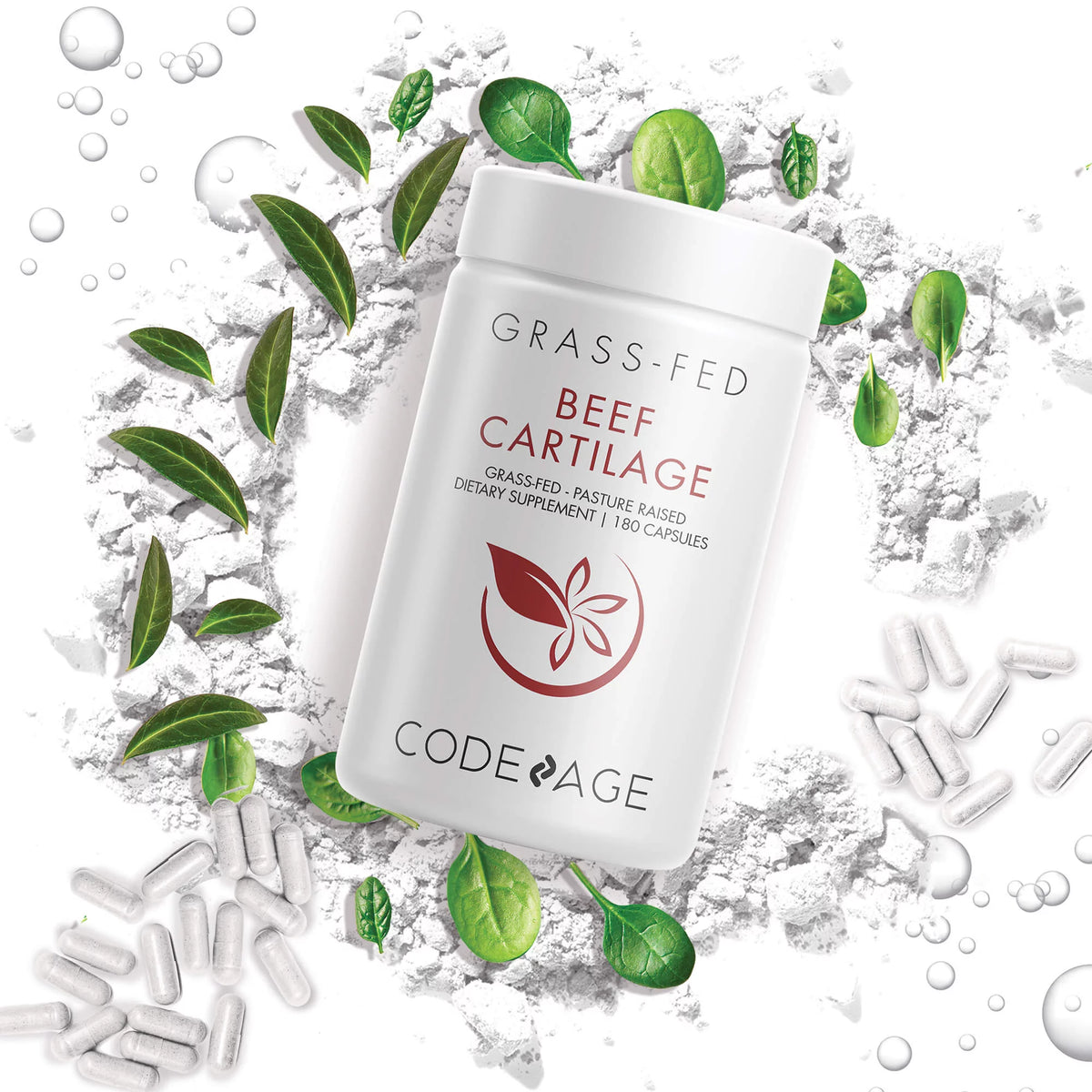 Grass-Fed Beef Cartilage Supplement, 180 ct I828919