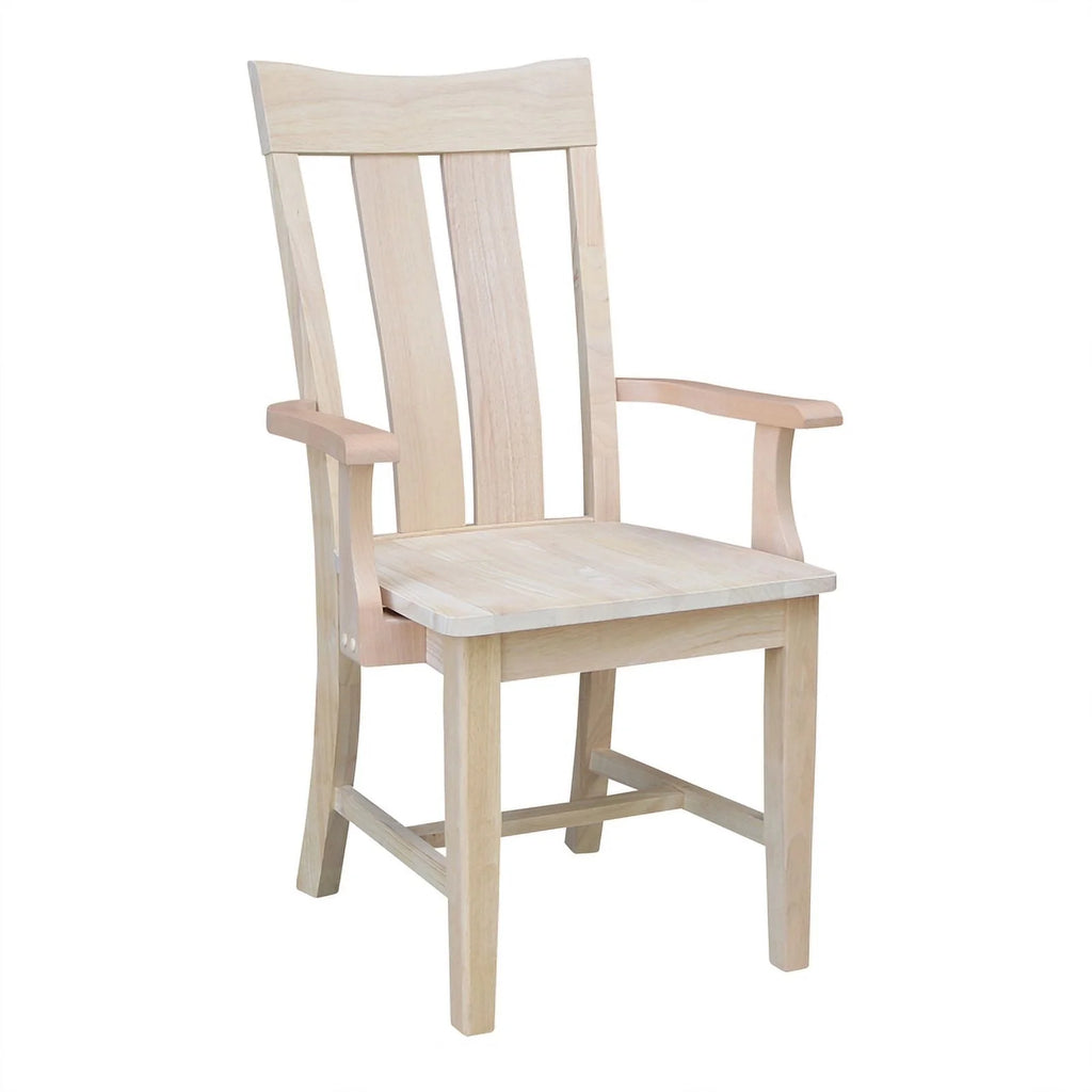 Solid Wood Desk with 2 Drawers and Chair H919
