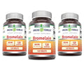 Bromelain 500 Mg Tablets Supplement 120 Count 3 Pack P446121