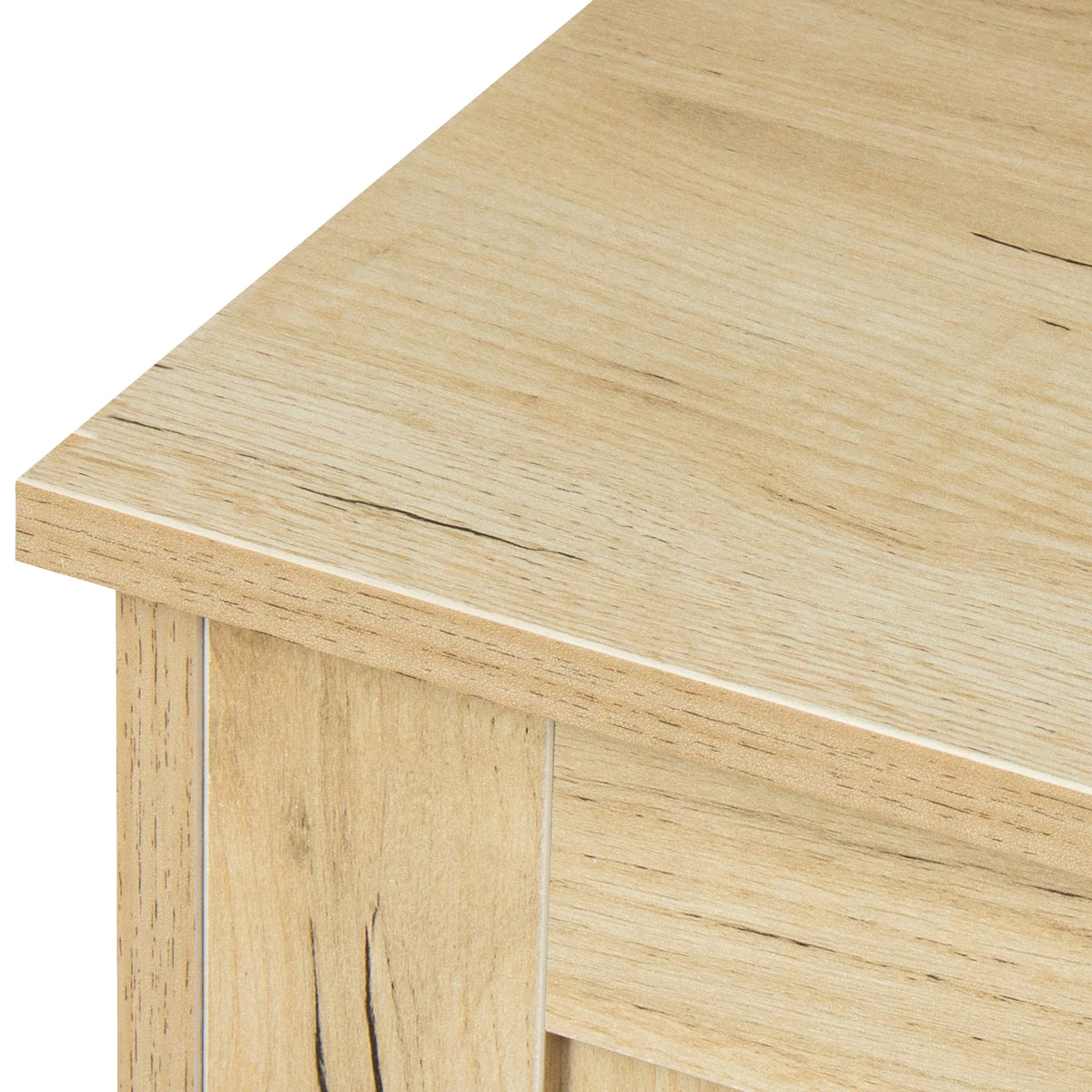Oak Wood Buffet Sideboard with 2 Doors 1 Storage and 2 Drawers Y983