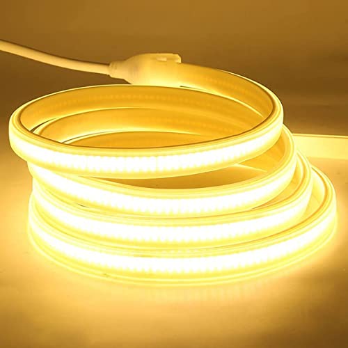 LED Strip Lights 30ft 9m 2592 LEDs COB Waterproof Dimmable Cool White 6500K M569