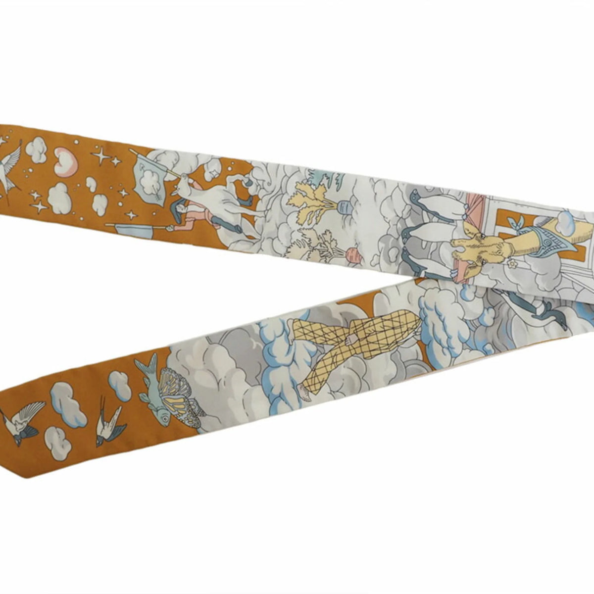 Silk Scarf Muffler Z2610