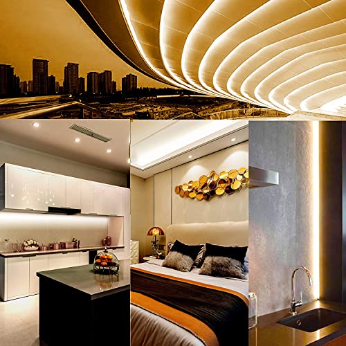 LED Strip Lights 30ft 9m 2592 LEDs COB Waterproof Dimmable Cool White 6500K M569