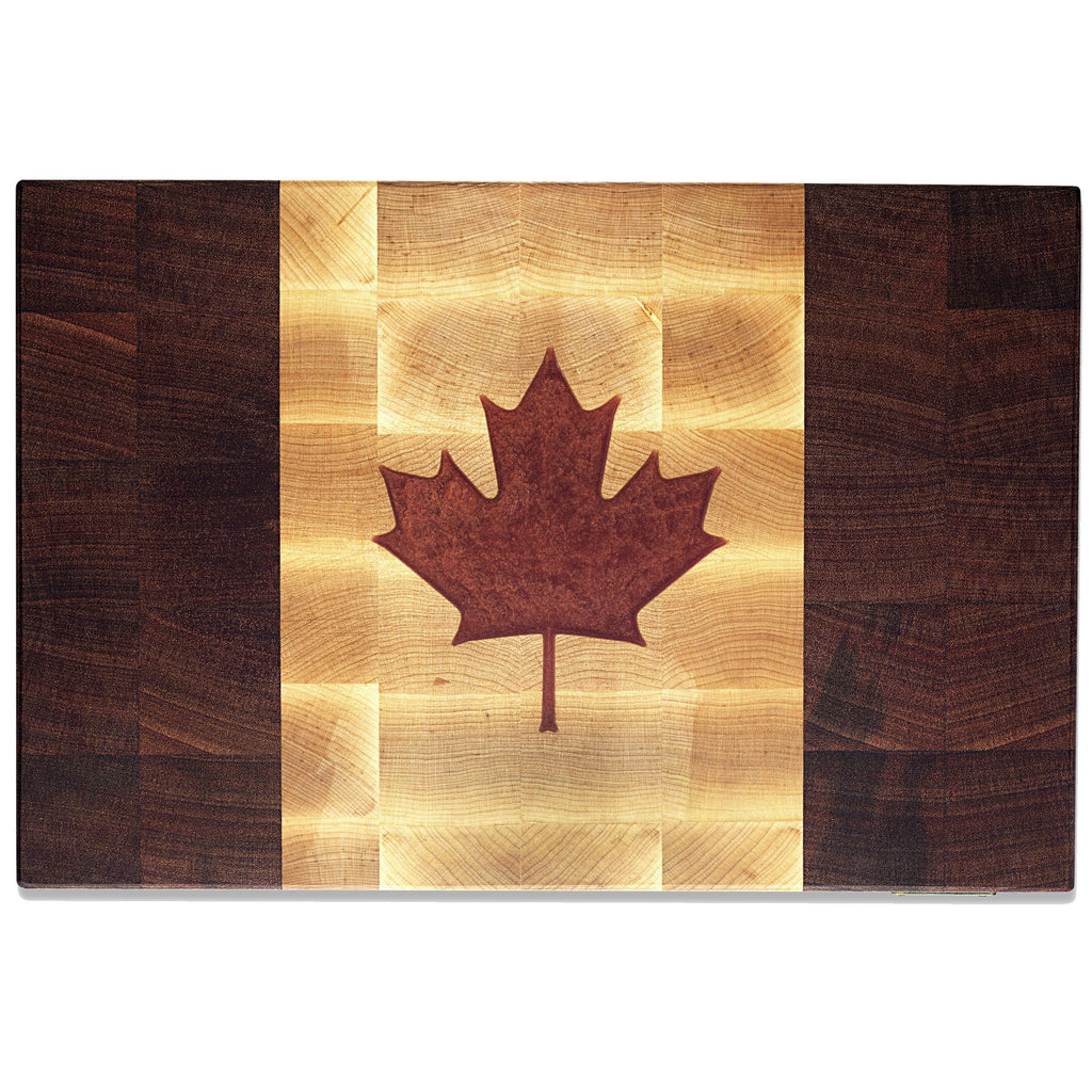 Mahogany Maple Epoxy Wood End Grain Cutting Board H632