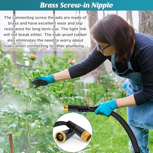 75ft Non-Expanding Garden Hose with 3/4" Fittings B38043