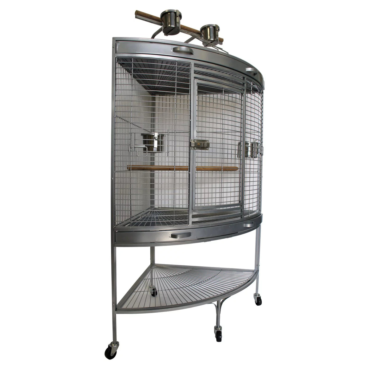 Corner Wrought Iron Bird Cage M290
