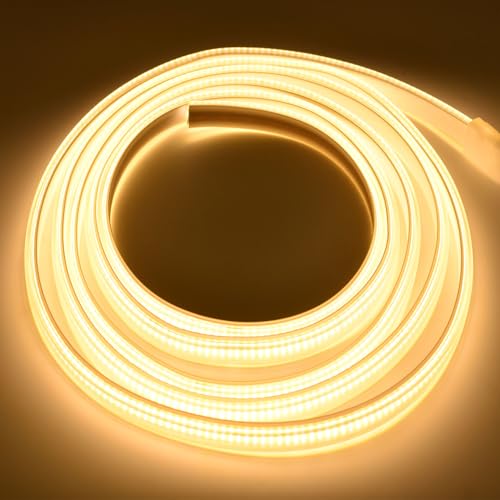 LED Strip Lights 30ft 9m 2592 LEDs COB Waterproof Dimmable Cool White 6500K M569
