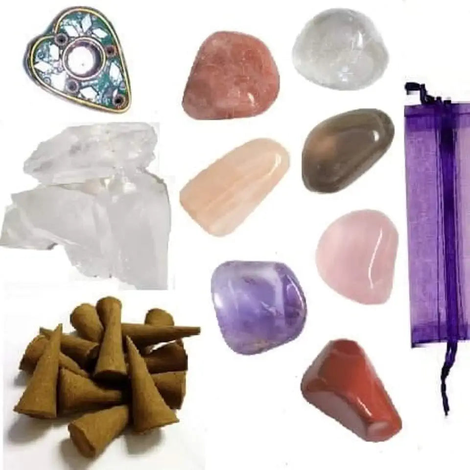 Natural Gem Stones Crystal Healing Kit P14073