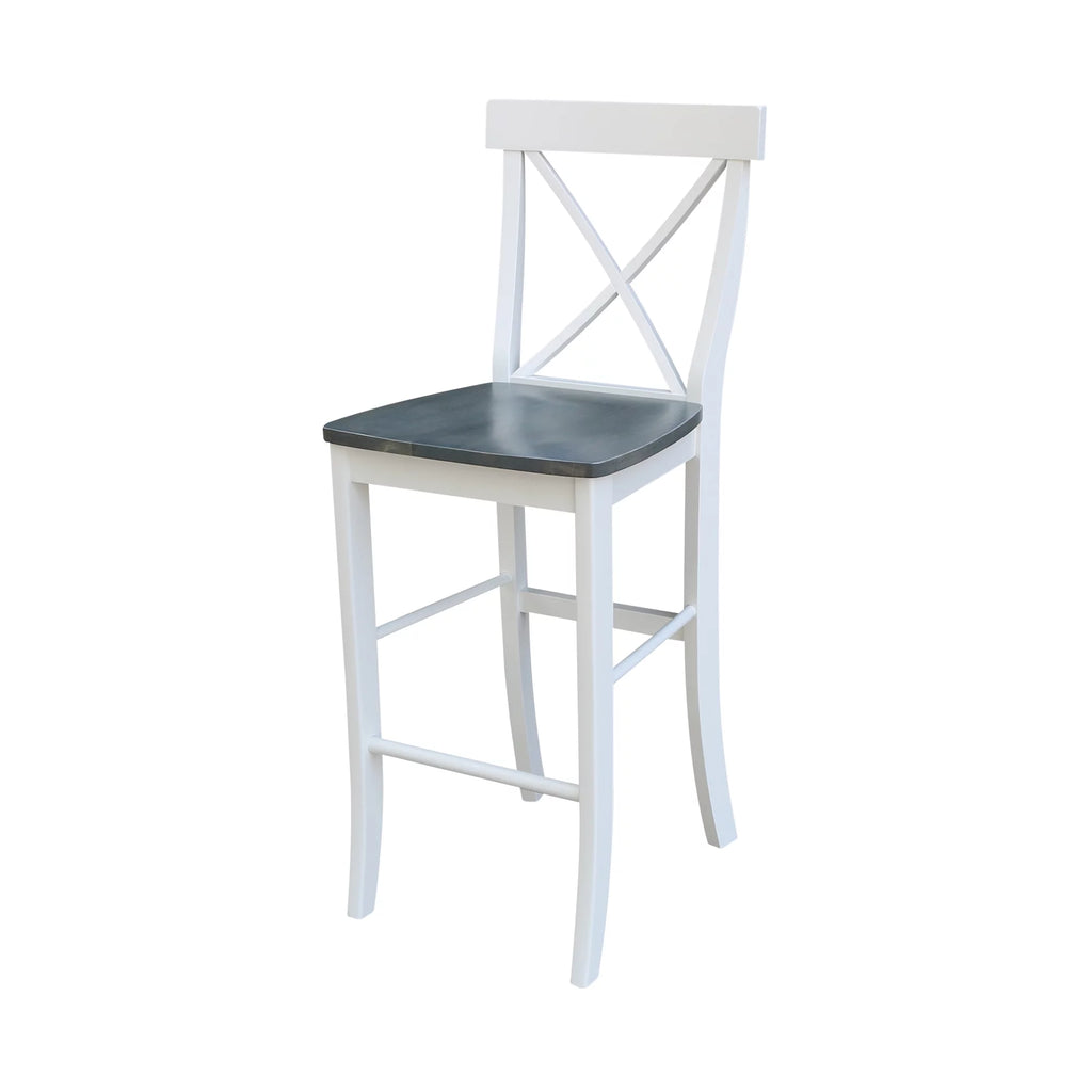 Round Wood Bar Height Table with 2 Stools F94602