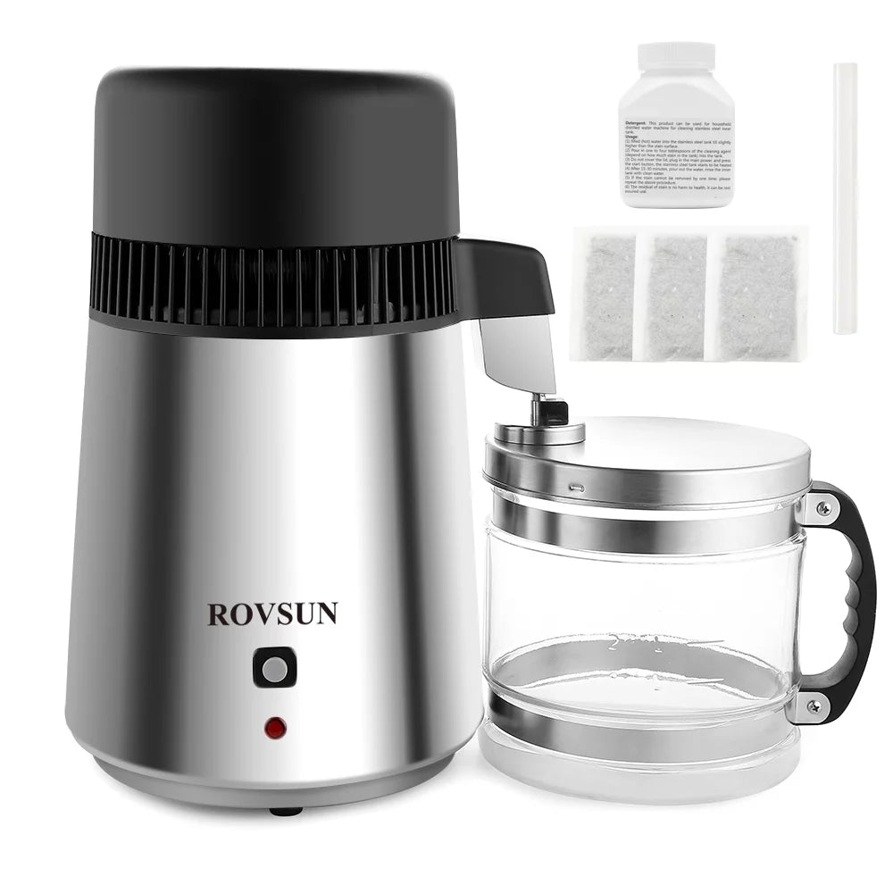 4L Stainless Steel Countertop Water Distiller E5706