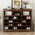 24 Shoe Cabinet with Cubbies E681897