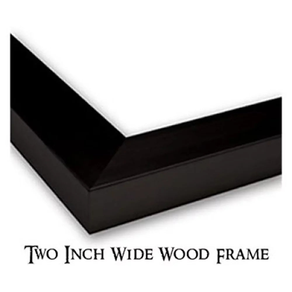 Black Modern Framed Art Print B276147