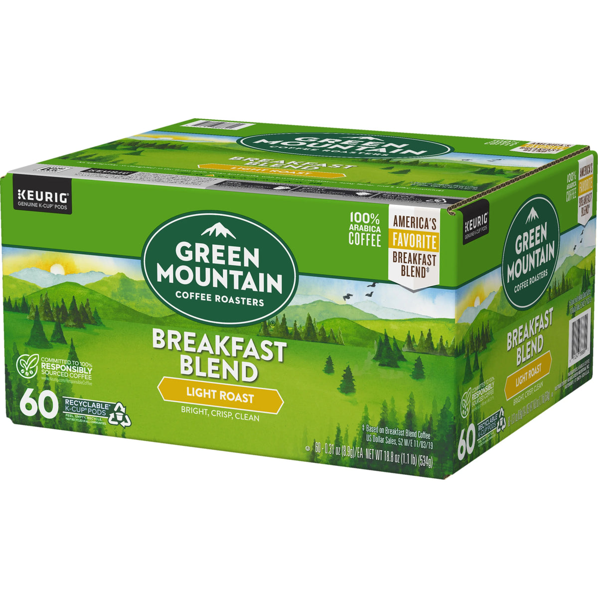 Light Roast Coffee K-Cup Pods 60 Count H582