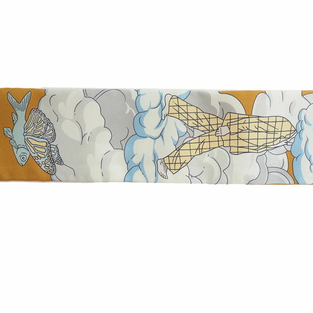 Silk Scarf Muffler Z2610