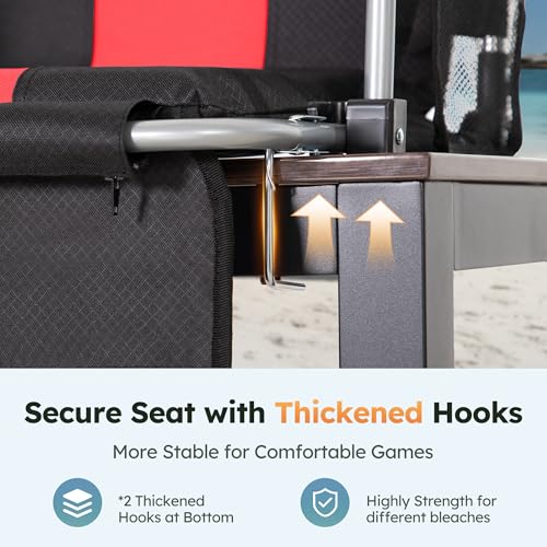 Folding Stadium Seat with Cup Holder and Cushion K40691