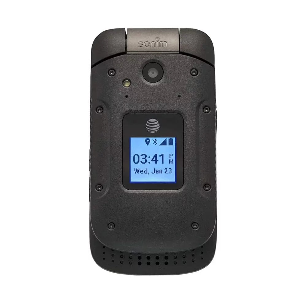 8GB 4G LTE Rugged Flip Phone with Camera - Black N17481