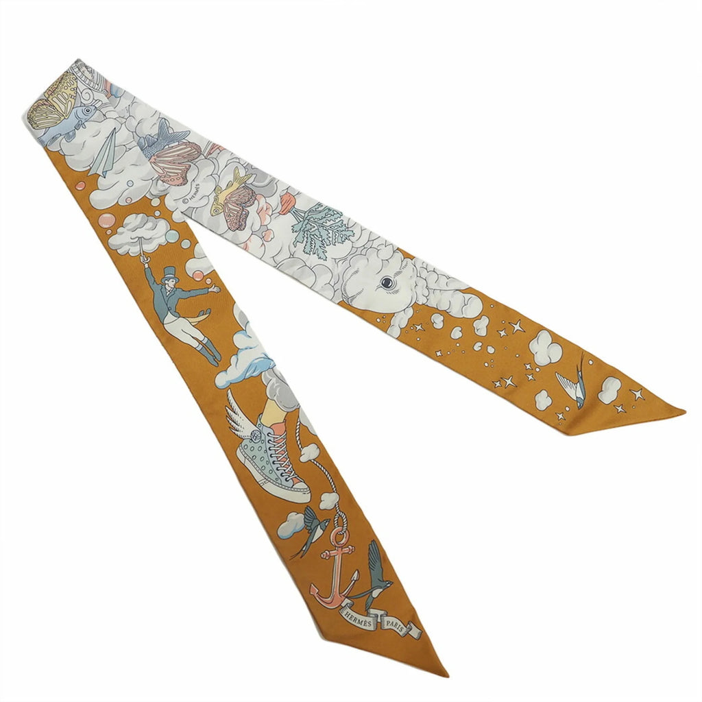 Silk Scarf Muffler Z2610