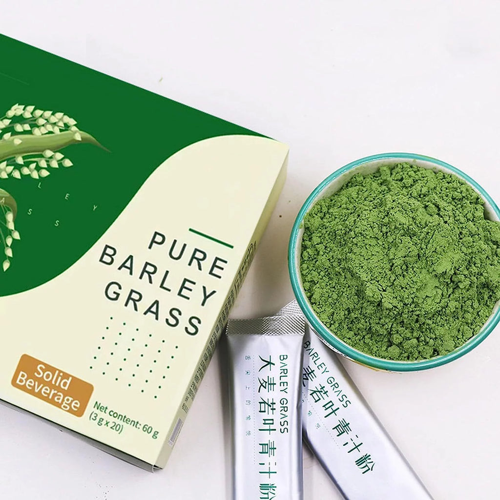 Organic Barley Grass Powder 4 Boxes J925