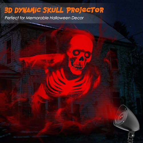3D Dynamic LED Halloween Projector S48434