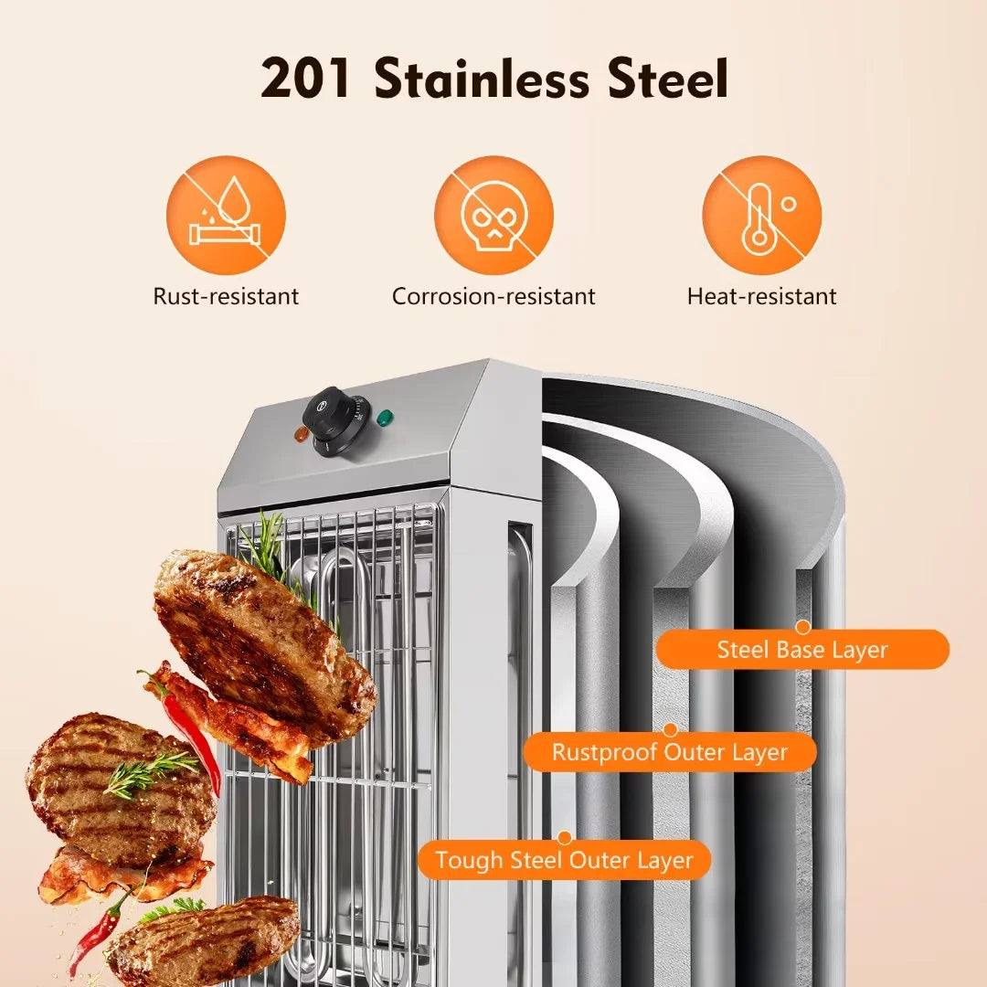 Portable Electric Stainless Steel Grill T481